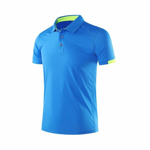 Fashion T Shirt Running Men Quick Dry breathable Golf Tennis