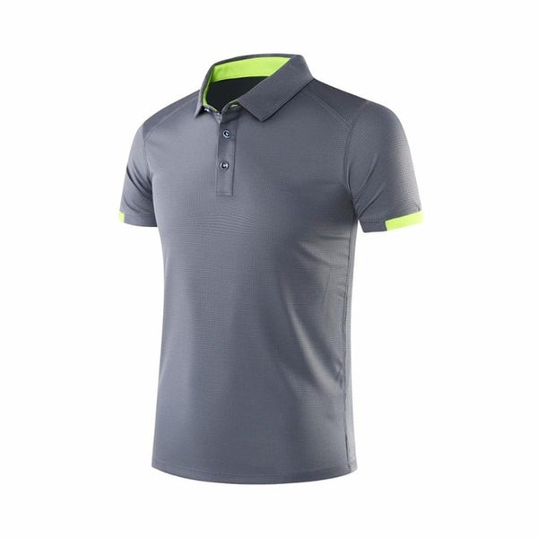 Fashion T Shirt Running Men Quick Dry breathable Golf Tennis