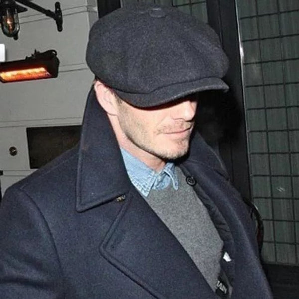 Men British Style Octagonal Hats Winter Wool Hat Gatsby Cap Ivy Hat Golf  Caps