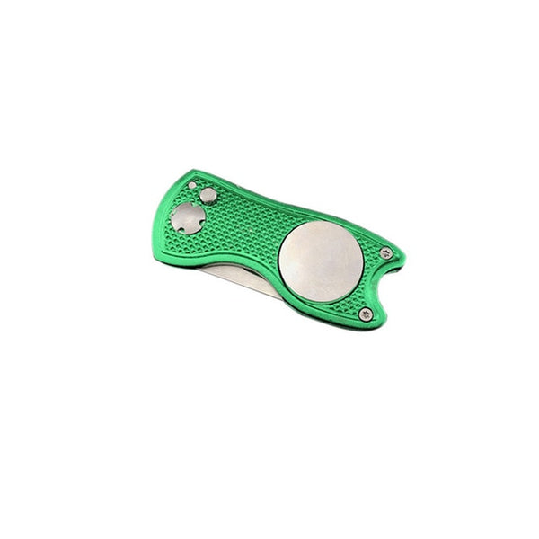 Foldable Golf Divot Tool with Golf Ball  Tool Pitch Groove Cleaner Golf Training