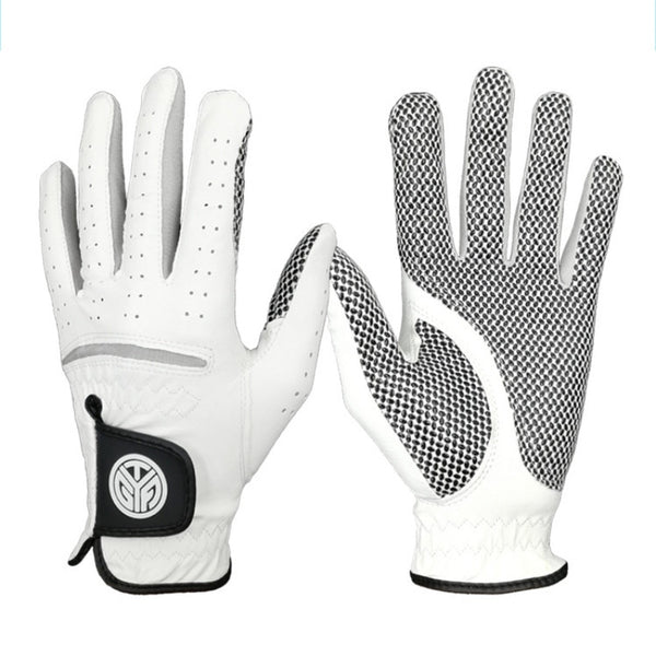 Golf Gloves Soft Lambskin Breathable Pure Anti-slip Granules Comfortable