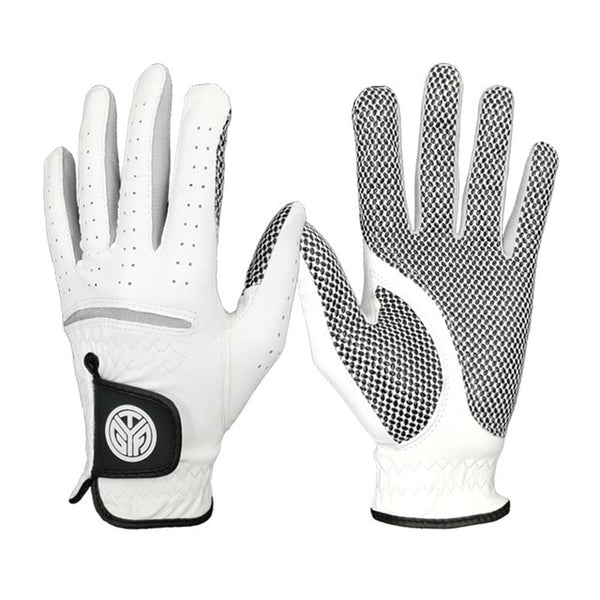Golf Gloves Soft Lambskin Breathable Pure Anti-slip Granules Comfortable