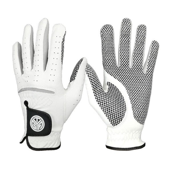Golf Gloves Soft Lambskin Breathable Pure Anti-slip Granules Comfortable