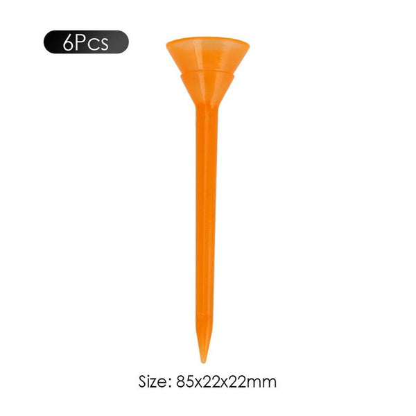 Golf Tees Wooden Professional System White Striped Golf Training Aids Accessory