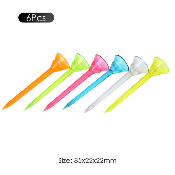Golf Tees Wooden Professional System White Striped Golf Training Aids Accessory