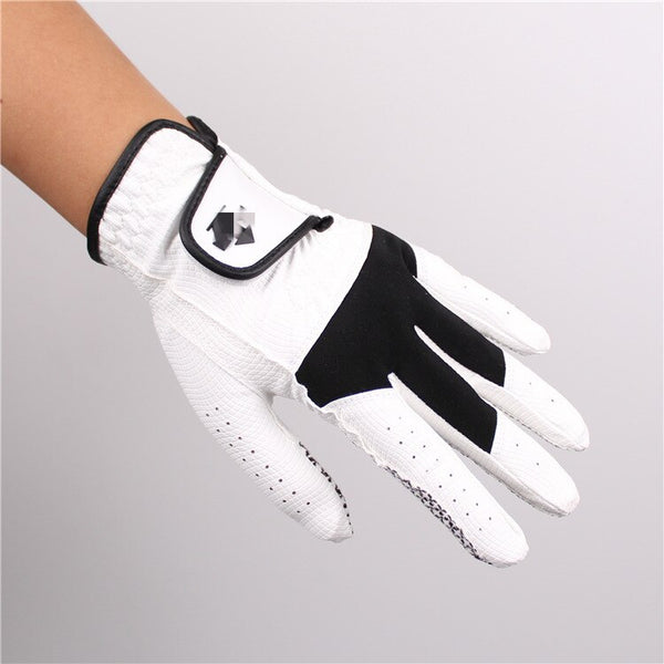 golf gloves PU golf gloves men ventilate elasticity Superfiber