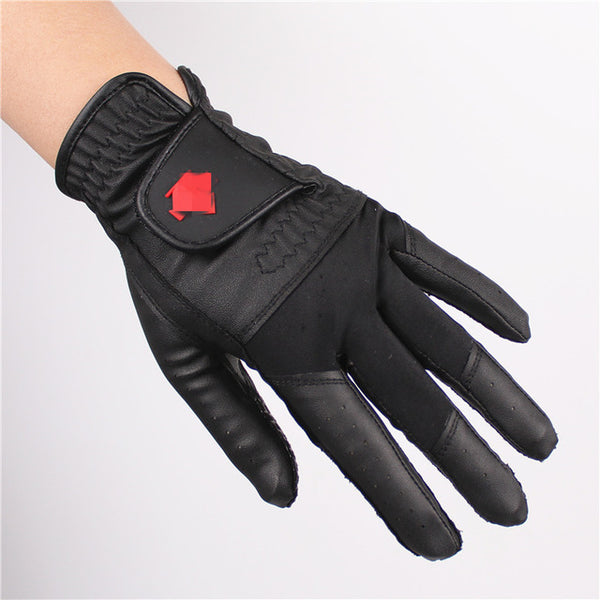 golf gloves PU golf gloves men ventilate elasticity Superfiber