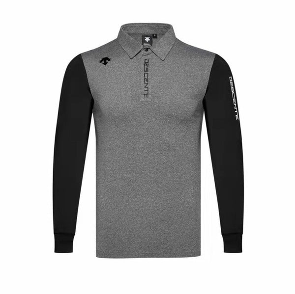 Long sleeve DESCENTE Golf T-shirt 5colors Golf clothes  in choice Leisure Golf shirt
