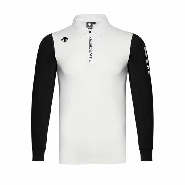 Long sleeve DESCENTE Golf T-shirt 5colors Golf clothes  in choice Leisure Golf shirt