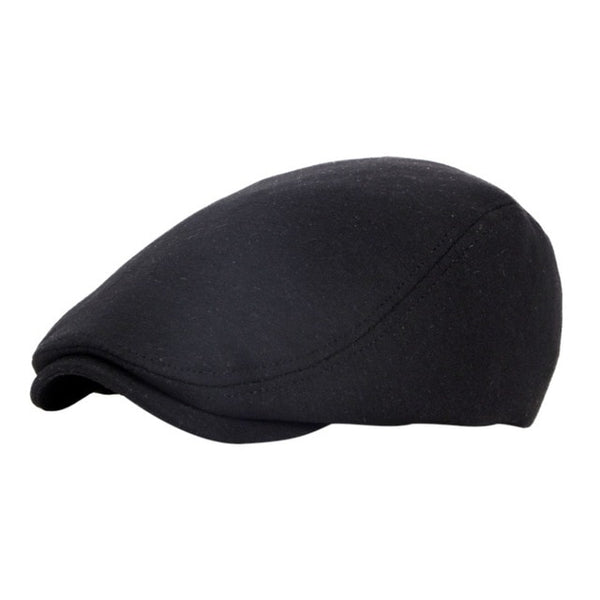 Golf Beret Cap Women Men Harden Brim Retro British Style Hat Outdoor