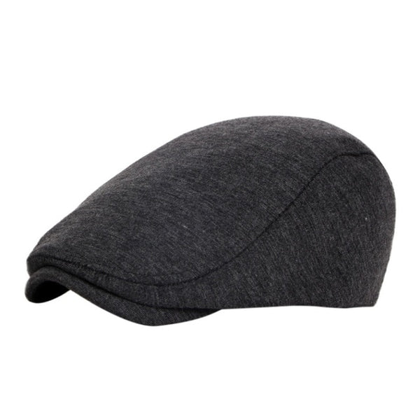 Golf Beret Cap Women Men Harden Brim Retro British Style Hat Outdoor