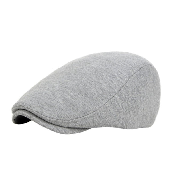 Golf Beret Cap Women Men Harden Brim Retro British Style Hat Outdoor