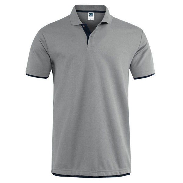 Men's T-shirt Summer Classic Cotton Short Sleeve Tee Shirt Mens Casual Solid T-Shirts