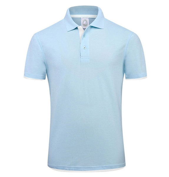 Men's T-shirt Summer Classic Cotton Short Sleeve Tee Shirt Mens Casual Solid T-Shirts