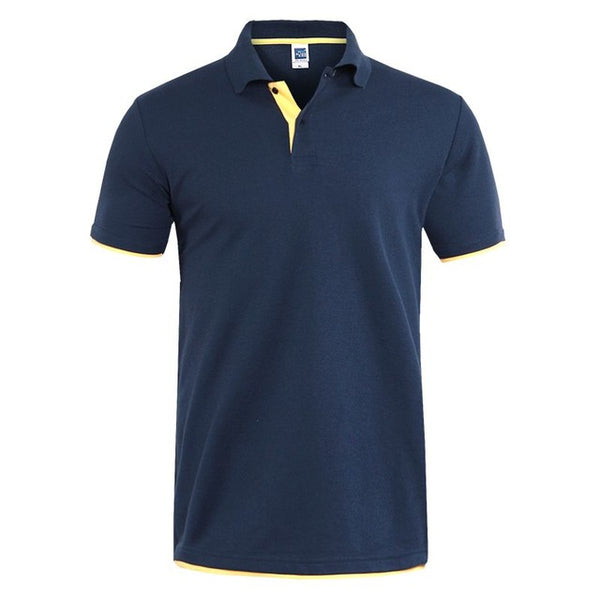 Men's T-shirt Summer Classic Cotton Short Sleeve Tee Shirt Mens Casual Solid T-Shirts