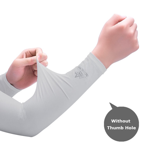 Sun Protection Cooling Arm Sleeve Cover Arm Cooler Warmer For Gloves