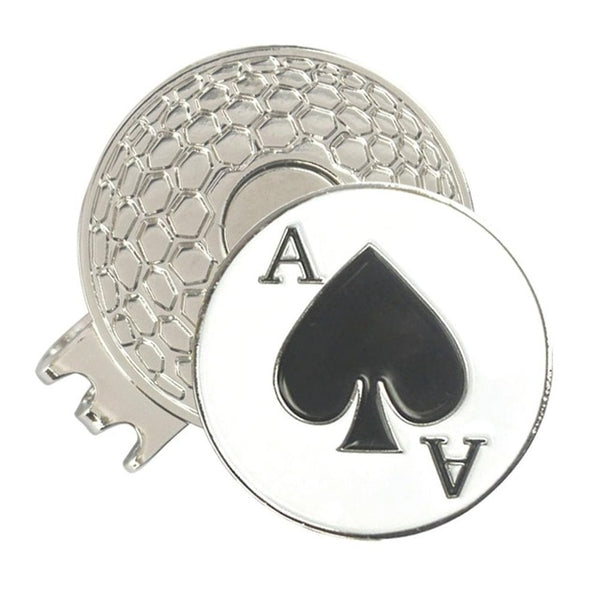 PINMEI Mgnetic Golf Hat Clip Ball Mark Sets1pc Cap Clip with 1pc Golf Marker Golf Accessory Gifts Sets for Lady Children golfers