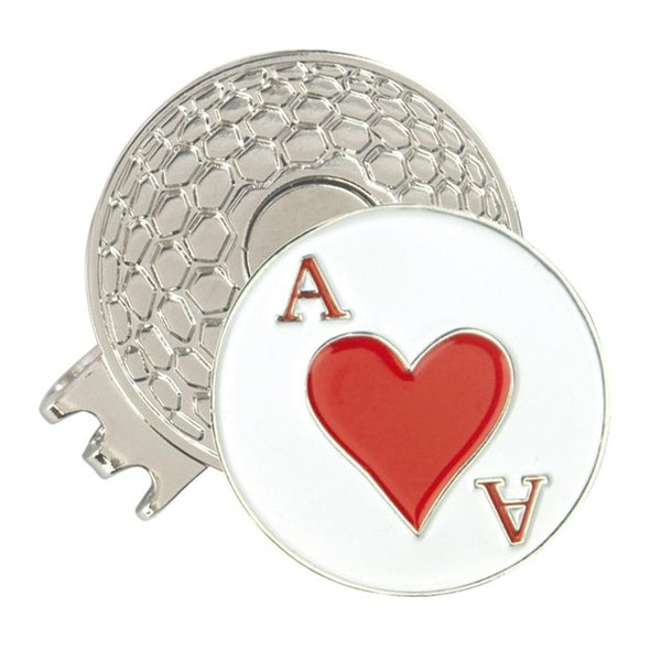 PINMEI Mgnetic Golf Hat Clip Ball Mark Sets1pc Cap Clip with 1pc Golf Marker Golf Accessory Gifts Sets for Lady Children golfers