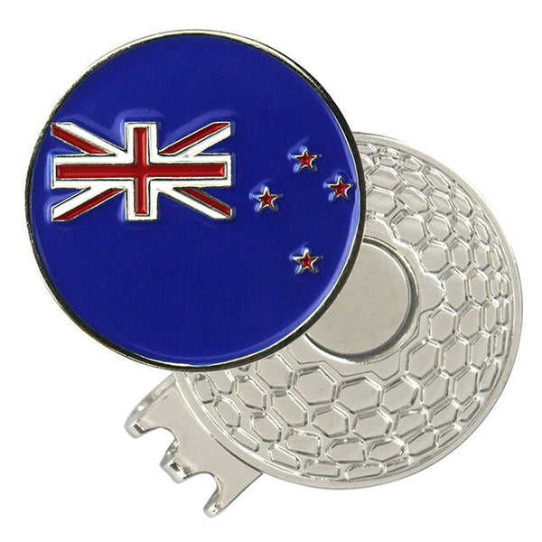 PINMEI Golf Ball Marks with Magnetic Golf Hat Clips Country Flag Golf Makrers(USA eagle Korea Japan UK flag markers) Size 1 inch