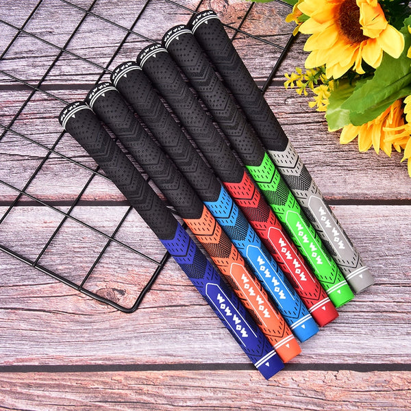 Natural Rubber Non Slip Golf Driver Grips 6 Colors By Light Your Choice Golf Grips Golf Grips Clubs Grip Putter Grips