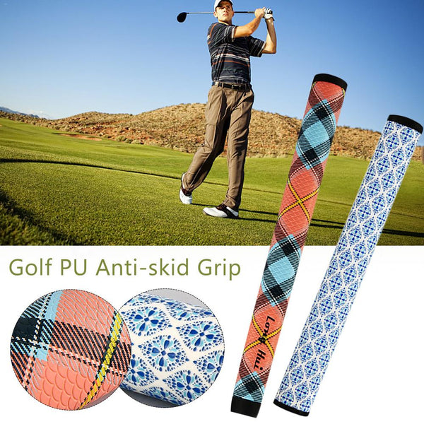 Non-slip Standard Golf Grip PU Widen and Lengthen Grip for Friction Strengthening and Easier Control of Swing