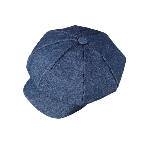 Summer Classic Golf Hat Newsboy Cap Men Women Eight-panel Hat Cotton Baker Boy Caps Retro Hats