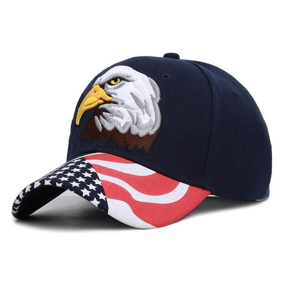 Adjustable Classic Hat Great Gift For Independence Day Daddy Cap American Flag