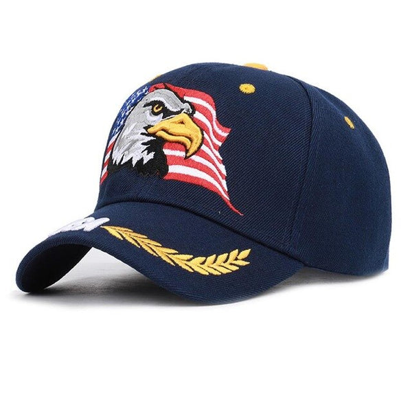 Adjustable Classic Hat Great Gift For Independence Day Daddy Cap American Flag