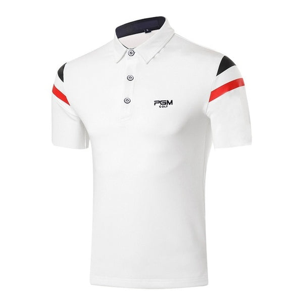 Golf Polo Shirts Men Short Sleeve Training T-shirt Men Fitness T Shirt