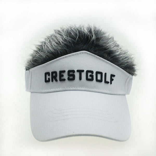 Adjustable Fake Hair Golf Cap Men Hat Wig/ Hair Golf