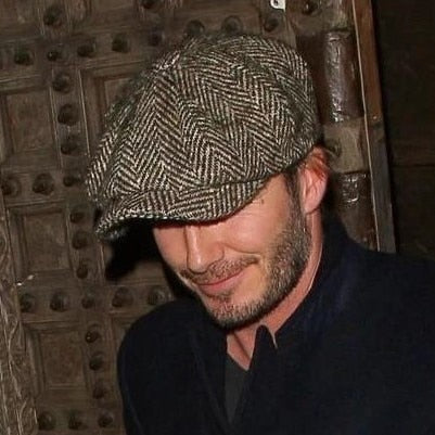 Men British Style Octagonal Hats Winter Wool Hat Gatsby Cap Ivy Hat Golf  Caps