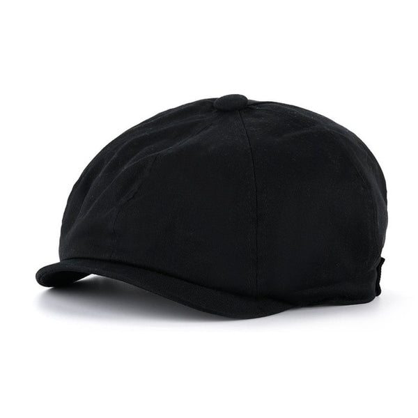 Men British Style Octagonal Hats Winter Wool Hat Gatsby Cap Ivy Hat Golf  Caps
