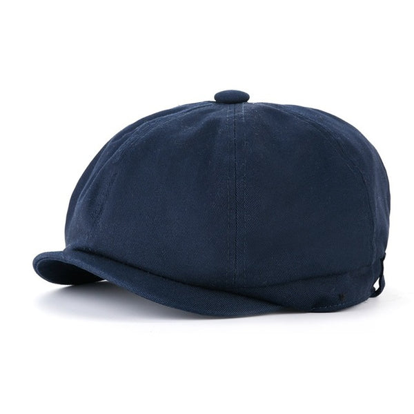 Men British Style Octagonal Hats Winter Wool Hat Gatsby Cap Ivy Hat Golf  Caps